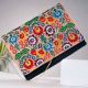 Floral Beaded Cotton Small Sling Bag For Women 
